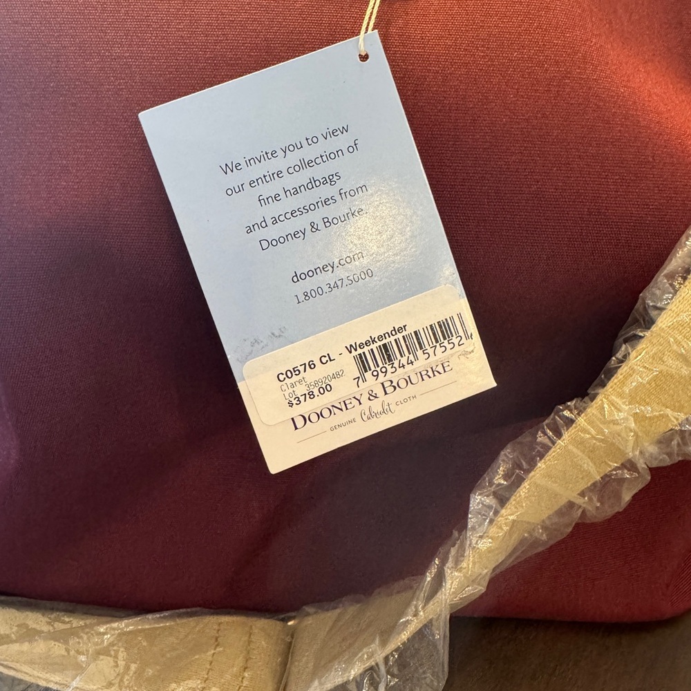 Dooney & Bourke Cabriolet Weekender Bag - Picture 8 of 10